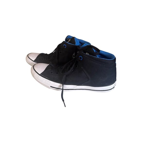 Converse All Star black and white lace up high top sneakers size 9 women 7 men - Picture 1 of 7